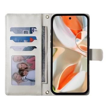 Google Pixel 11 Pro XL Luksus Vatteret Pung - Beige
