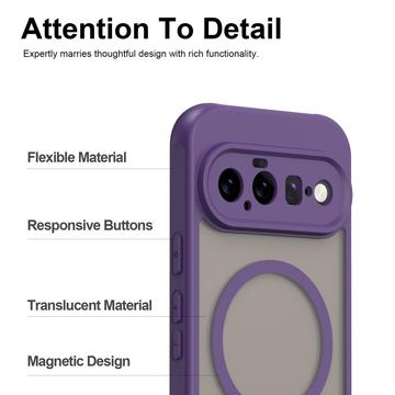 Google Pixel 11 Pro XL UltraGuard Matte MagSafe Cover - Mørk lilla