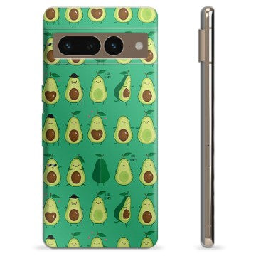 Google Pixel 7 Pro TPU Cover - Avocadomønster