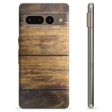 Google Pixel 7 Pro TPU Cover - Træ