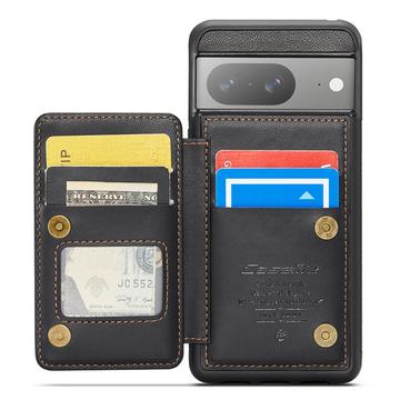 Google Pixel 8 Caseme C22-etui RFID-kortpung - Sort