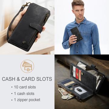 Google Pixel 8 Caseme C30 Multifunktionel Pung - Sort