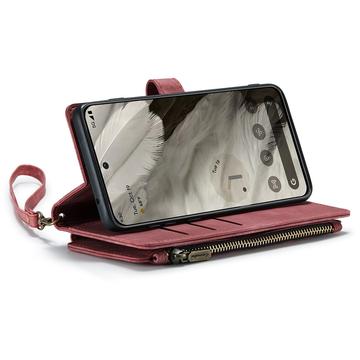 Google Pixel 8 Caseme C30 Multifunktionel Pung - Rød