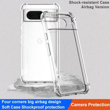 Google Pixel 8 Imak Faldsikkert TPU Cover - Gennemsigtig