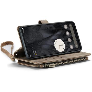 Google Pixel 8 Pro Caseme C30 Multifunktionel Pung - Brun