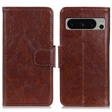 Google Pixel 8 Pro Elegant Series Pung med Stativfunktion - Brun