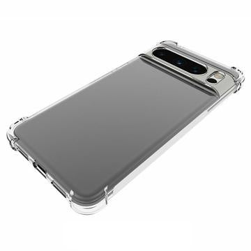 Google Pixel 8 Pro Stødsikkert TPU Cover - Gennemsigtig