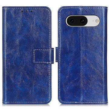 Google Pixel 8 Pung med Magnetisk Lukning - Blå