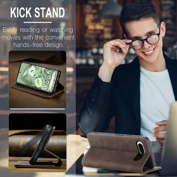 Google Pixel 8a Caseme 013 Series Pung - Kaffe