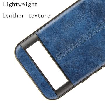 Google Pixel 8a Dækket Hybrid Cover - Blå