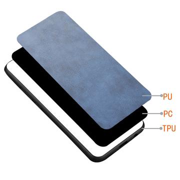 Google Pixel 8a Dækket Hybrid Cover - Blå