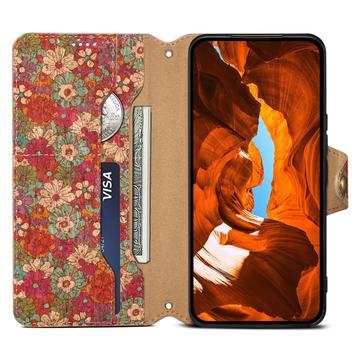 Google Pixel 8a Fire Årstider Pungetui - sommer