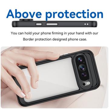 Google Pixel 9/9 Pro Anti-Shock Hybrid Cover - Sort