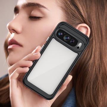 Google Pixel 9/9 Pro Anti-Shock Hybrid Cover - Sort