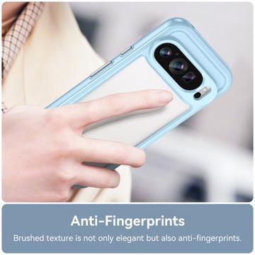Google Pixel 9/9 Pro Anti-Shock Hybrid Cover - Blå