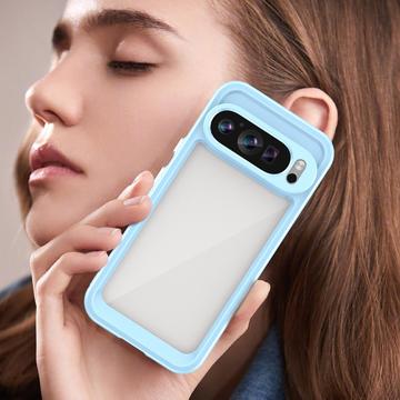 Google Pixel 9/9 Pro Anti-Shock Hybrid Cover - Blå
