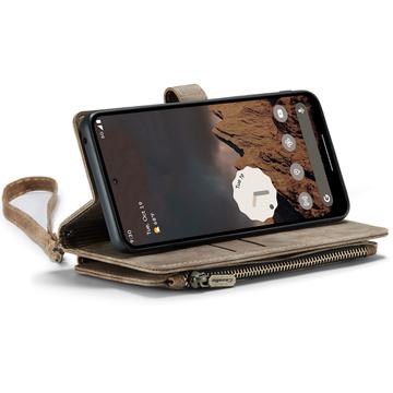 Google Pixel 9/9 Pro Caseme C30 Multifunktionel Pung - Brun