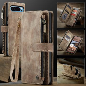 Google Pixel 9 Pro XL Caseme C30 Multifunktionel Pung - Brun