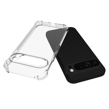 Google Pixel 9 Pro XL Stødtæt TPU Cover - Gennemsigtig