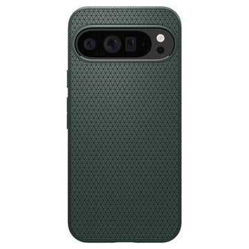Google Pixel 9 Pro XL Spigen Liquid Air TPU Cover - Mørkegrøn