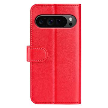 Google Pixel 9 Pro XL Pung Taske med Magnetisk Lukning - Rød