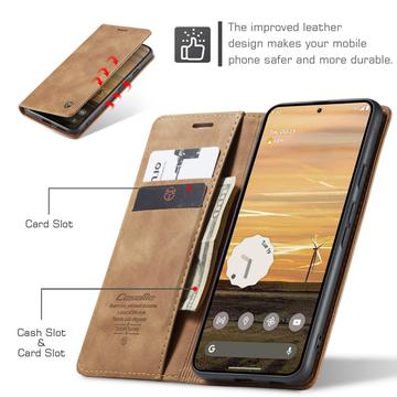 Google Pixel 9a Caseme 013 Series Pung - Brun