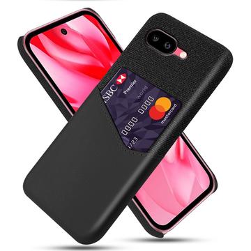 Google Pixel 9a KSQ Cover med Kortholder - Sort