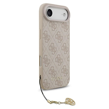 iPhone Air Guess 4G Charm Hybrid Cover - MagSafe-kompatibel - Pink