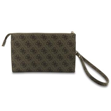 Guess 4G Metal Logo Universal telefonetui med skulderrem - Brun