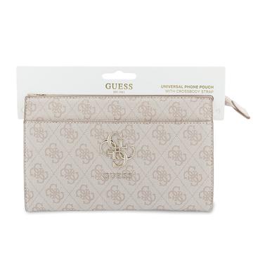 Guess 4G Metal Logo Universal telefonetui med skulderrem - Pink