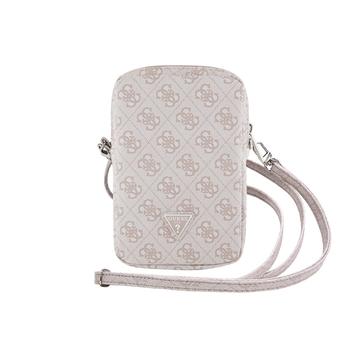 Guess 4G Triangle Logo Smartphone Skuldertaske - Pink