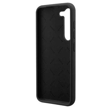 Guess Metal Logo Samsung Galaxy S23 5G Silikone Cover - Sort