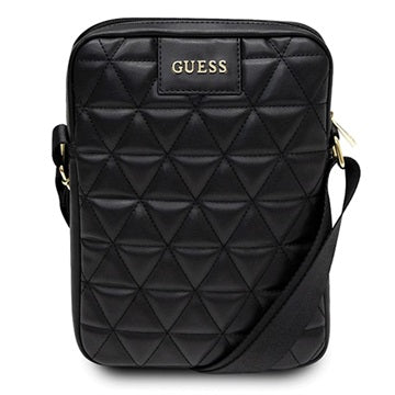 Guess Quilted Collection Skuldertaske - 10" - Sort