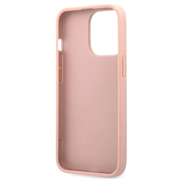 Guess Saffiano iPhone 13 Pro Max Hybrid Cover - Pink