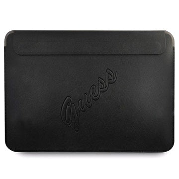 Guess Saffiano Sleeve til Bærbar, Tablet - 13" - Sort