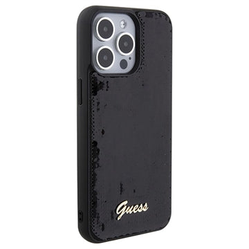 iPhone 15 Pro Max Guess Sequin Script Logo Cover - Sort