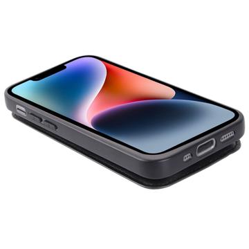 Hanman Mika iPhone 14 Cover med Pung - Sort
