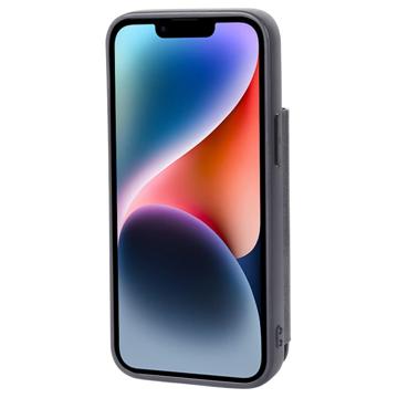 Hanman Mika iPhone 14 Cover med Pung - Sort