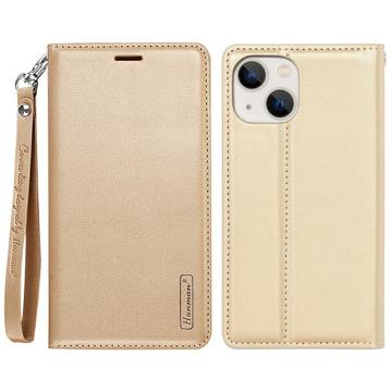 Hanman Minor iPhone 14 Etui med Pung - Guld