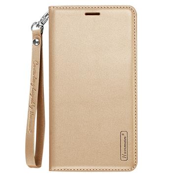 Hanman Minor iPhone 14 Etui med Pung - Guld