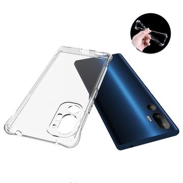 HTC U24 Pro Stødtæt TPU Cover - Gennemsigtig