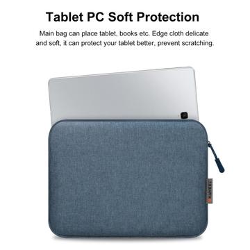 Haweel Slim tablet-/laptop-taske - 9.7"-11" - Blå