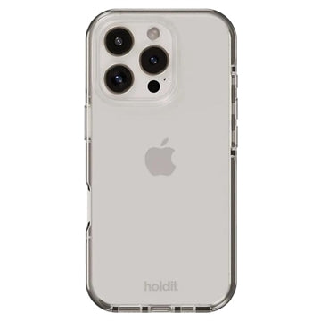 iPhone 16 Pro Holdit Seethru Cover - Hvid