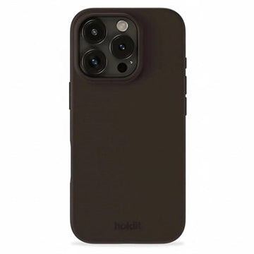 iPhone 16 Pro Max Holdit Silikone Cover - Sort