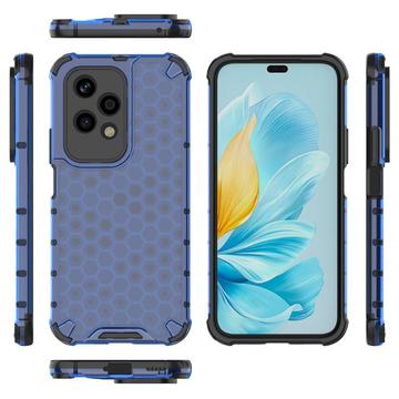 Honor 200 Lite Honeycomb Armored Hybrid Cover - Blå