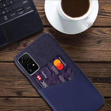 Honor 200 Lite KSQ Cover med Kortholder - Blå