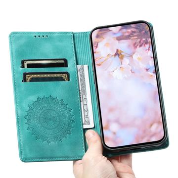Honor 200 Lite Mandala Series Etui med Pung - Grøn