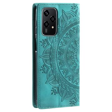 Honor 200 Lite Mandala Series Etui med Pung - Grøn