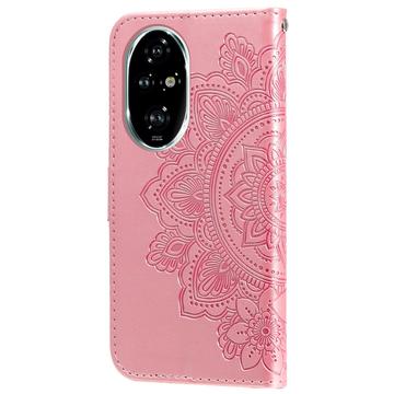 Honor 200 Pro Mandala Series Etui med Pung - Pink