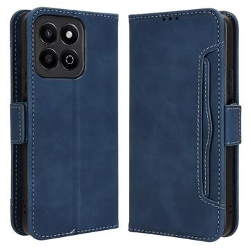 Honor 200 Smart/X7c 4G/5G Kortholder Pung Etui - Blå
